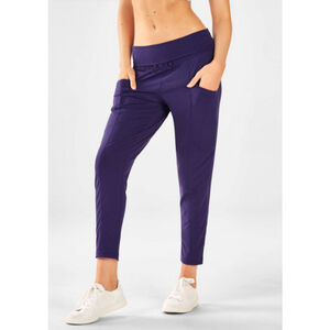 Fabletics Maj Pant II Medium Indigo Purple NWOT Athletic Jogger Workout